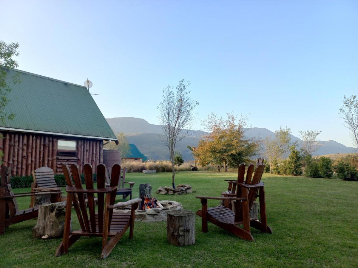 A Log Home At Buffalo Creek Buffeljagsrivier Exterior photo