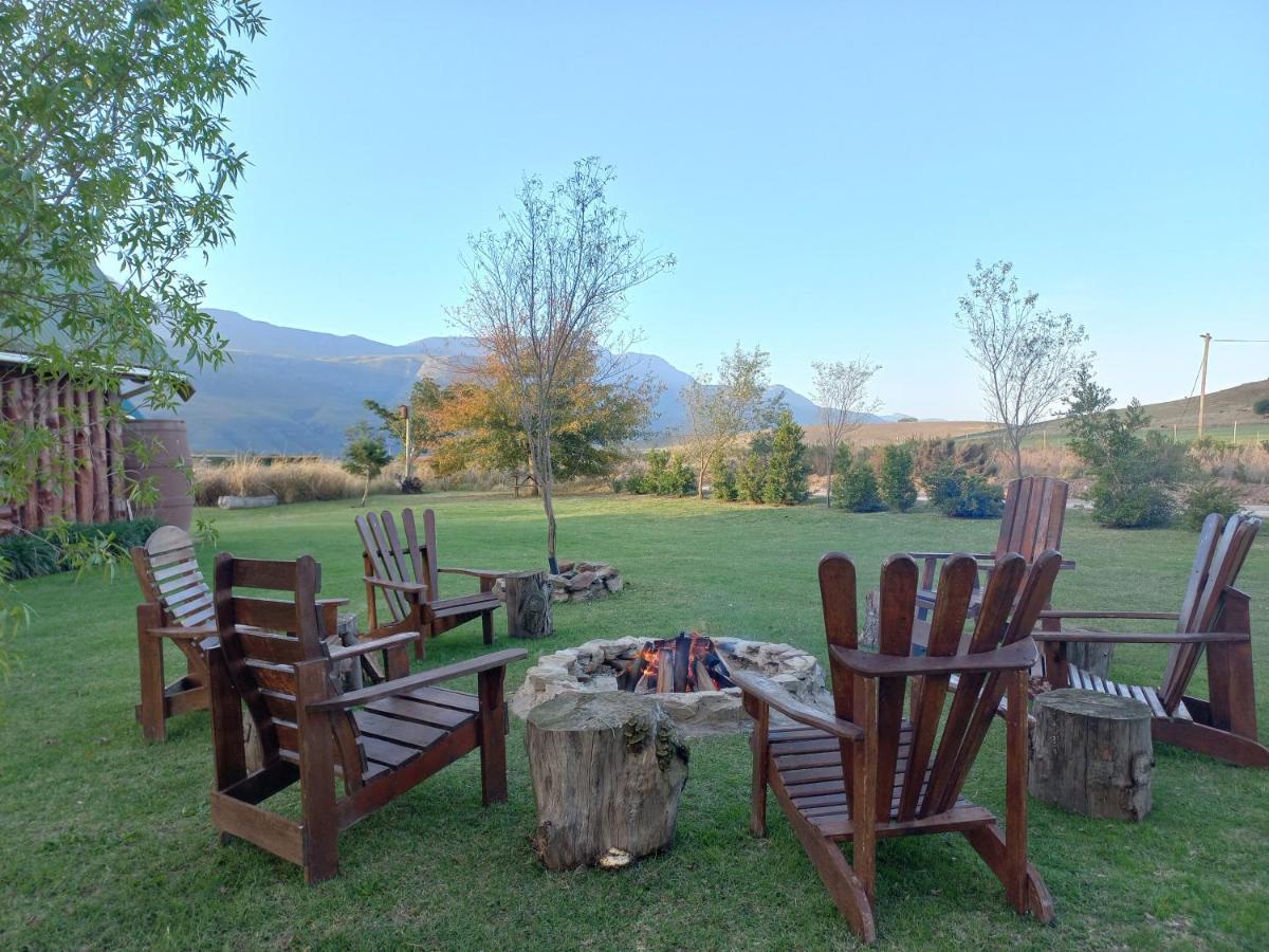 A Log Home At Buffalo Creek Buffeljagsrivier Exterior photo